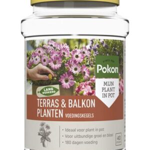 Voedingskegels voor terras- en balkonplanten 40 stuks (40x)