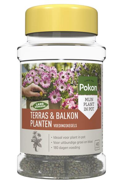 Voedingskegels voor terras- en balkonplanten 40 stuks (40x)