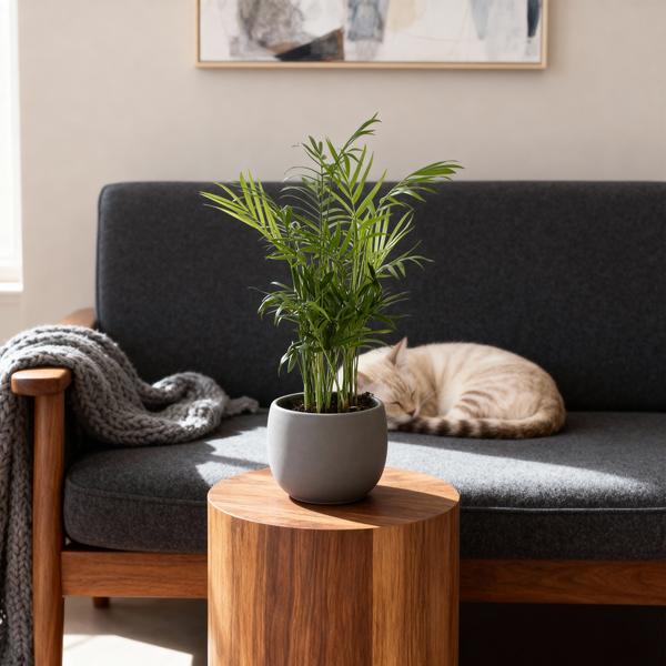 Goudpalm (Chamaedorea elegans)Hoogte 15cm